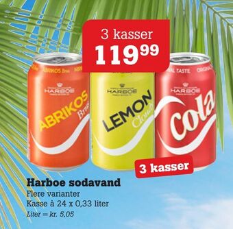 Poetzsch Padborg Harboe sodavand tilbud