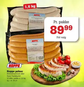 Poetzsch Padborg Hoppe pølser tilbud