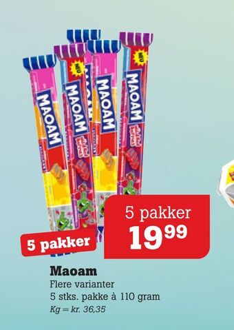 Poetzsch Padborg Maoam tilbud