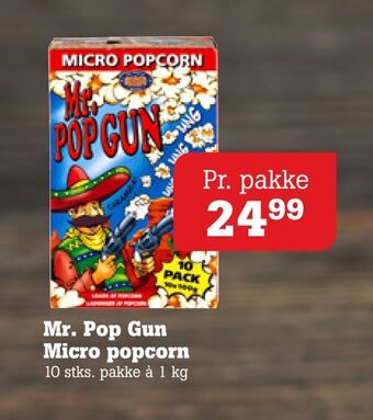 Poetzsch Padborg Mr. Pop Gun Micro popcorn tilbud