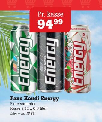 Poetzsch Padborg Faxe Kondi Energy tilbud