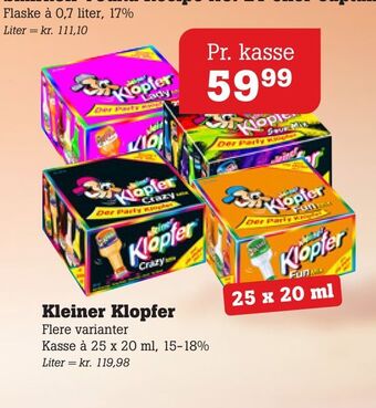 Poetzsch Padborg Kleiner Klopfer tilbud