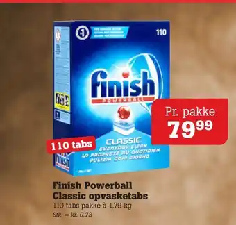 Finish Powerball Classic opvasketabs