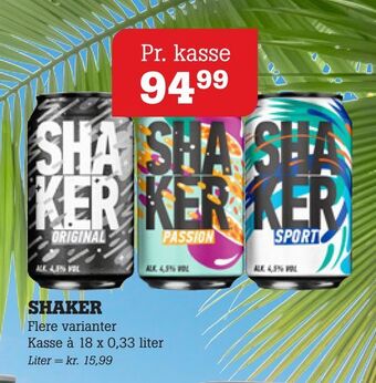Poetzsch Padborg Shaker tilbud