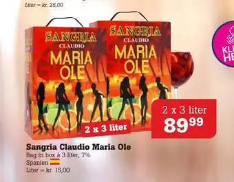 Poetzsch Padborg Sangria Claudio Maria Ole tilbud