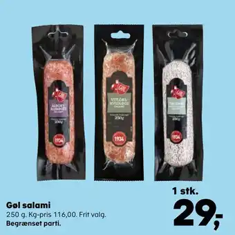 Gøl salami