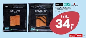 SuperBrugsen Smag Forskellen laks tilbud