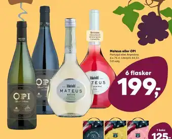 SuperBrugsen Mateus eller OPI tilbud