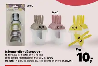 Isforme eller dåsetoppe