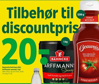 Coop 365 Beauvais ketchup tilbud