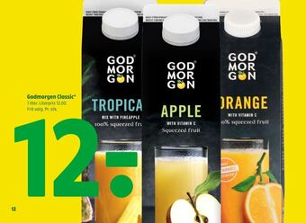 Coop 365 Godmorgen juice tilbud