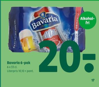 Coop 365 Bavaria øl tilbud