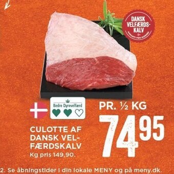 Culotte af dansk velfærdskalv