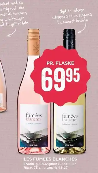 MENY Les Fumées Blanches tilbud