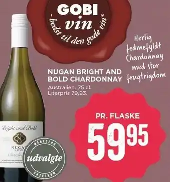 Nugan Bright and Bold Chardonnay