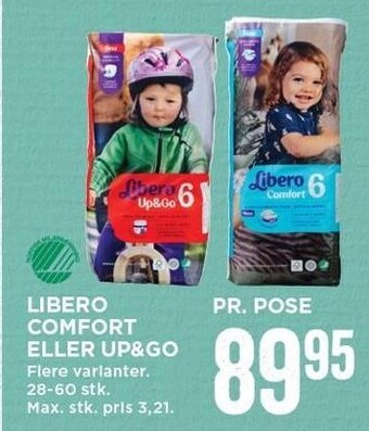 MENY Libero Comfort el. Up&Go bleer tilbud