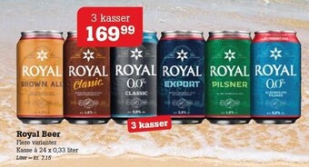 Poetzsch Padborg Royal Beer 3 ks. tilbud