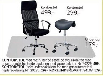 Daells Bolighus Kontorstol tilbud