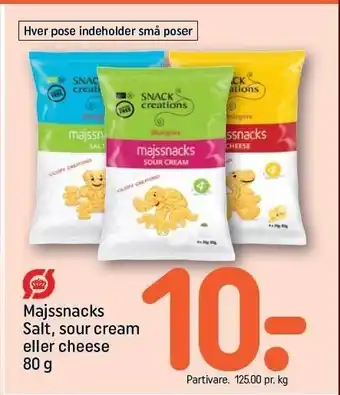 REMA 1000 Majssnacks tilbud