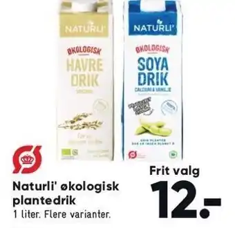 Bilka Øko plantedrik tilbud
