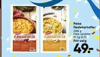Bilka Peka flødekartofler - Flere varianter tilbud