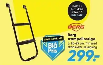 Bilka Berg trampolinstige tilbud