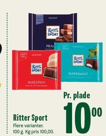 Min Købmand Ritter Sport tilbud