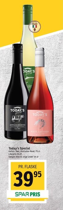 SPAR Today's Special tilbud