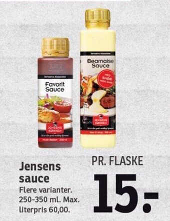 SPAR Jensens sauce tilbud