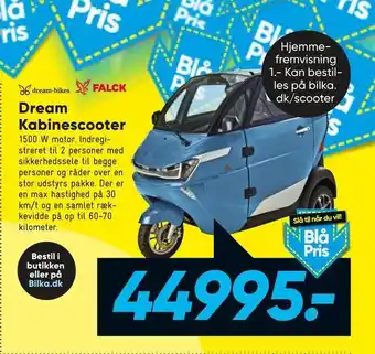 Bilka Dream Kabine scooter tilbud