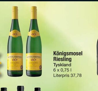 Fakta Tyskland Königsmosel Riesling tilbud
