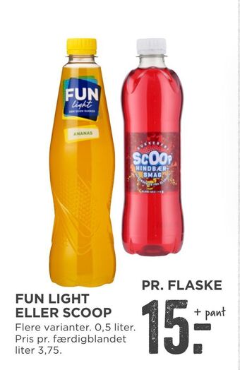 MENY Fun light eller scoop tilbud