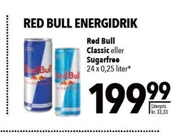 Citti Red Bull Energidrik tilbud