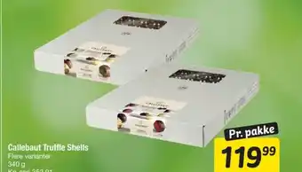 Fakta Tyskland Callebaut Truffle Shells tilbud