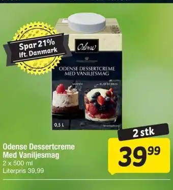 Fakta Tyskland Odense Dessertcreme Med Vaniljesmag tilbud
