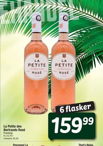Fakta Tyskland La Petite Des Bertrands Rosé tilbud