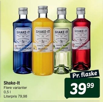 Fakta Tyskland Shake-It tilbud