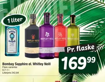 Fakta Tyskland Bombay Sapphire El Whitley Neill tilbud