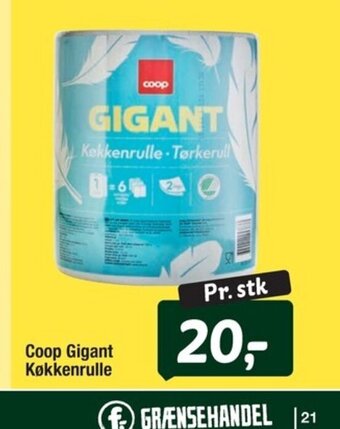 Fakta Tyskland Coop Gigant Køkkenrulle tilbud