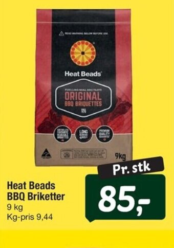 Fakta Tyskland Heat Beads BBQ Briketter tilbud