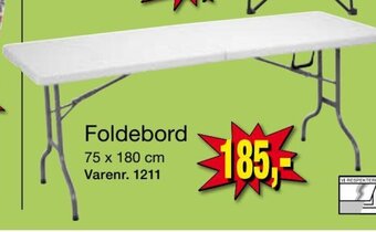 Harald Nyborg Foldebord tilbud