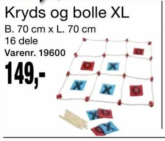 Harald Nyborg Kryds Og Bolle XL tilbud