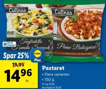 Lidl Culinea Pastaret tilbud