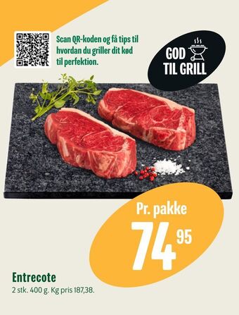 Min Købmand Entrecote tilbud