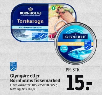 SPAR Glyngøre eller Bornholms fiskemarked tilbud