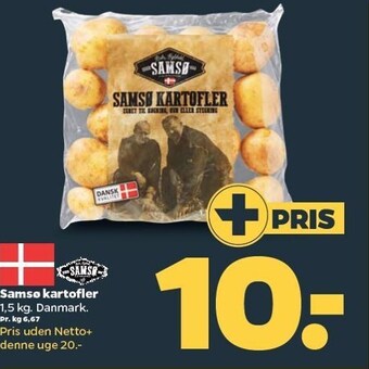 Netto Samsø kartofler tilbud