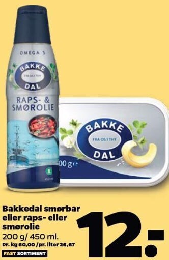 Netto Bakkedal smørbar tilbud