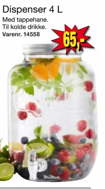 Dispenser 4L