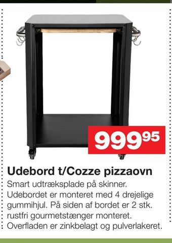 Bauhaus Udebord t/Cozze pizzaovn tilbud