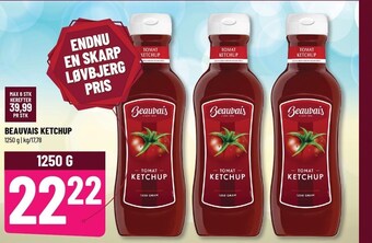 Løvbjerg Beauvais ketchup tilbud